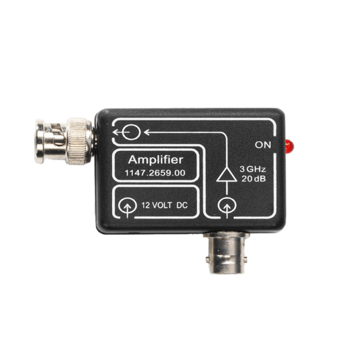 R&S HZ-16 Preamplifier 100 kHz to 3 GHz, 20 dB power supply 100 - 230 V for probe HZ-15