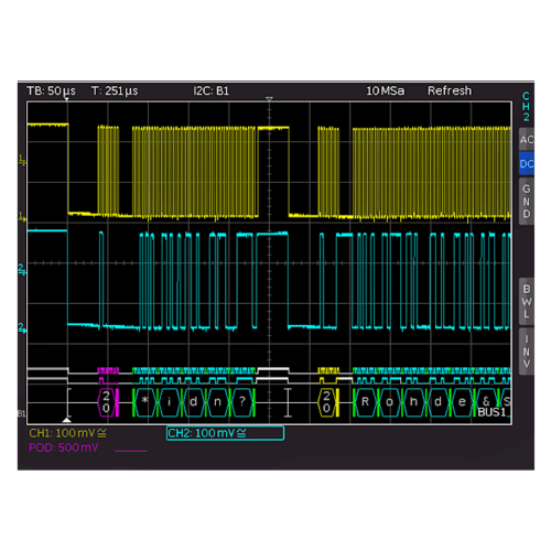 R&S RTC-K1 I2C/SPI serial triggering and decoding for RTC1002 (software license) (software license)