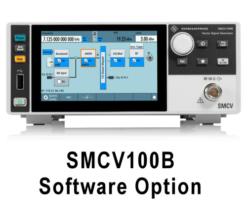 R&S SMCVBKB106 Frequency extension 6 GHz, SMCVB-B103 required, (software license)