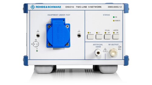 R&S ENV216 2-Line V-Network, 9kHz to 30MHz, 16A continuous current, for disturb. voltage measurements.