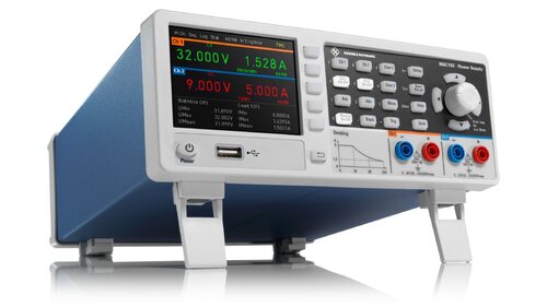 R&S NGC102 Two-channel power supply, 0 V to 32 V, max. 5 A per channel, max. 100 W total, USB/LAN
