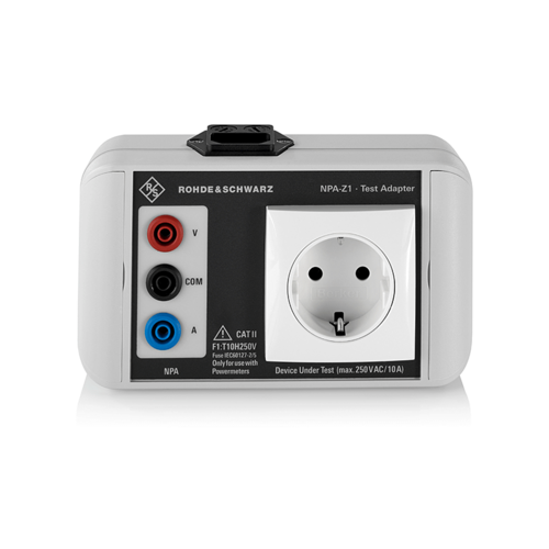 R&S NPA-Z1 Test adapter, EU socket, for NPA power analyzer series (accessory)