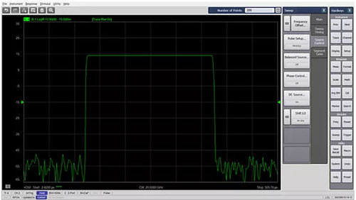 Keysight S960250B Basic pulsed-RF measurements for E5081A up to 20 GHz