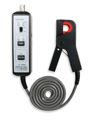 Siglent CPL5100 Current Probe DC-600 kHz , Current Range: Low (50 MA~10A Peak), High (1A~100A  Peak)