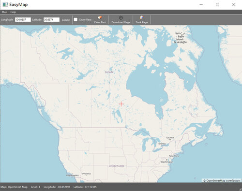 Siglent SG-EasyMap Outdoor/Indoor Map Tile Download PC Software