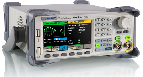 Siglent SDG2042X Function/Arbitrary Waveform Generator 40 MHz, 2 channels, 1.2GSa/s