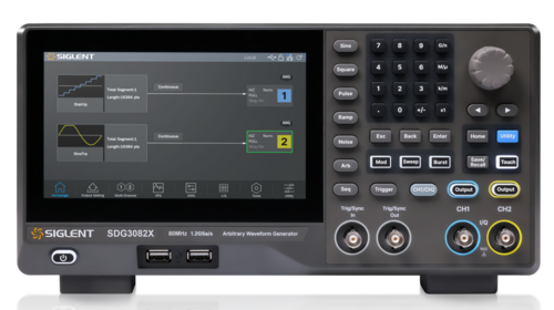 Siglent SDG3082X Arbitrary Waveform Generator 80 MHz, 2 CH, 1.2 GSa/s, 16-bit, 20 Mpts, Sequence playback
