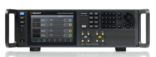 Siglent SDG8002A  Arbitrary Waveform Generator 2-channel, 16-bit, 5 GSa/s, 2 Gpts storage depth.
