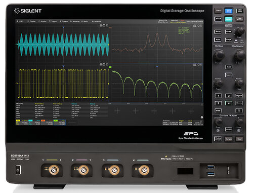 Siglent SDS7404A H12 4 channel 4 GHz 12-bit 20 GSa/s mixed signal oscilloscope