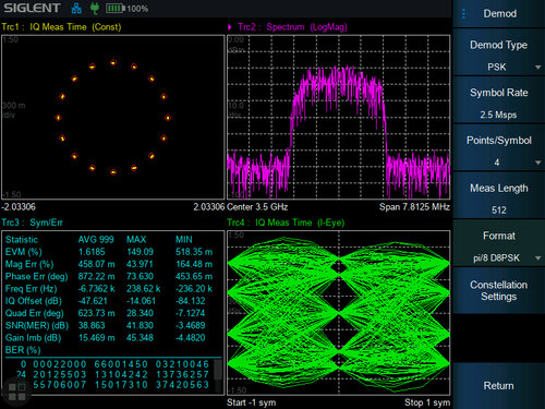 Siglent SG-SHA860-DMA Digital Modulation Analysis