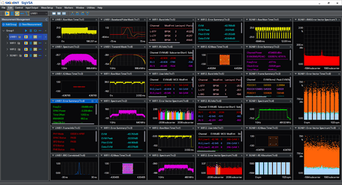 Siglent SIGV-VSAA1 Basic vector signal analysis software. Provides measurement functions such as spectrum analysis and IQ analysis.