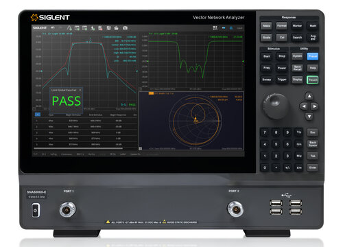 Siglent SNA5006X-E Vector Network Analyzer 2 Port, 9 kHz to 6 GHz
