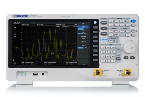 Siglent SVA1015X 9 kHz to 1.5 GHz Spectrum and Vector Network Analyzer