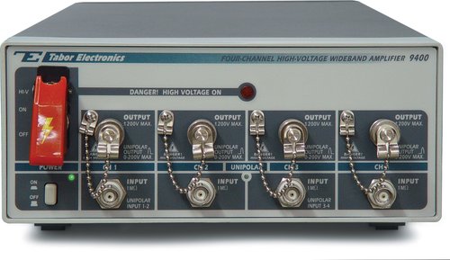 Tabor 9400 Four-Channel Wideband amplifier up to 400Vpp
