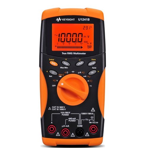 Keysight U1241B True RMS 10000 count handheld DMM