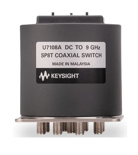 Keysight U7108B Multiport electromechanical switch, SP8T, DC to 20 GHz, Terminated