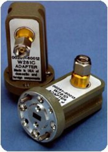 Keysight W281C Coaxial to Waveguide Adapter, 1.0 mm female to WR-10, 75-110 GHz