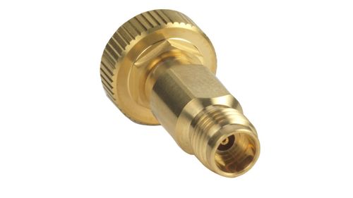 Keysight Y1902B Adapter, 1.0 mm ruggedized (f) to 2.4 mm (f), DC to 50 GHz