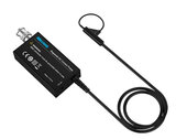 Micsig RCP6000XS-80 Rogowski current probe. Peak Current 6000 Apk, 4 Hz-30 MHz, Sensitivity 1 mV/A (1000X), Peak di/dt 70 kA/?s, Coil diameter 1.6 mm; length 80 mm