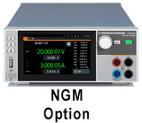 R&S NGM-K104 Additional DVM measurement input alternative to the readback measurement (software license)
